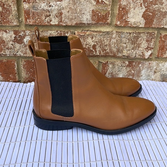 Everlane Modern Chelsea Leather Ankle Boots Size 6.5 - Picture 3 of 11